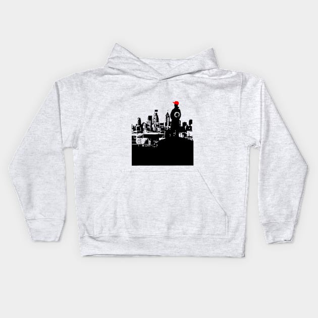 Philly Zen Kids Hoodie by NO_SIGNAL